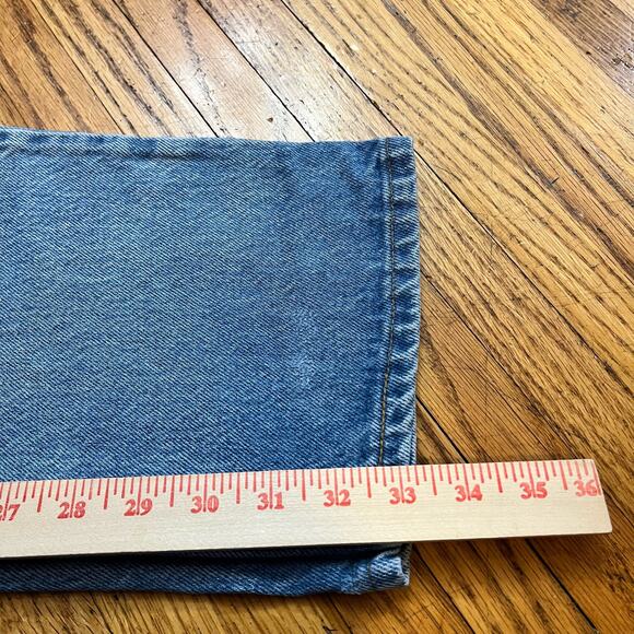 Levis Jeans Mens 38 X34 Vintage USA Orange Tab Light Wash Blue - Picture 11 of 12
